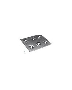 No 1 Rectangle Anti Skid Plate PN 005493