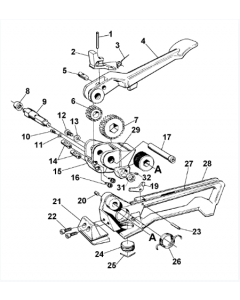 Model PFH Push-Type Feedwheel Tensioner